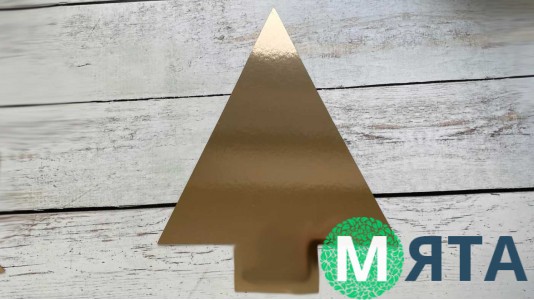 Трафарет для торта Ялинка №2, Картон