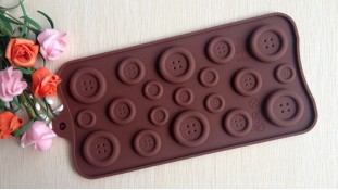 Силіконова форма гудзики