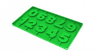 Силіконова форма Цифри на паличці