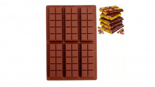 Силіконова форма для Дубайського шоколаду, 6 плиток №2