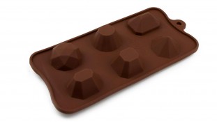 Силіконова форма для льоду та цукерок Дорогоцінне каміння