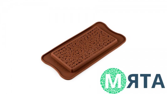 Силіконова форма Плитка Шоколаду Кавові Зерна