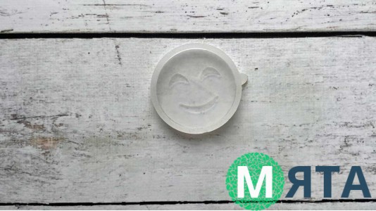 Силіконовий молд для льодяника Смайлик