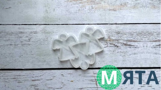 Силіконовий молд для льодяників Ангели