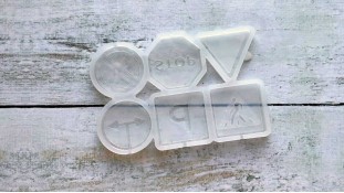 Силіконовий молд для льодяників Дорожні знаки