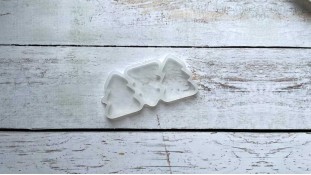 Силіконовий молд для льодяників Ялинки