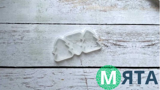 Силіконовий молд для льодяників Ялинки