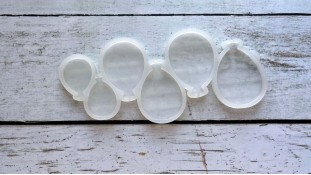 Силіконовий молд для льодяників Повітряні Кулі