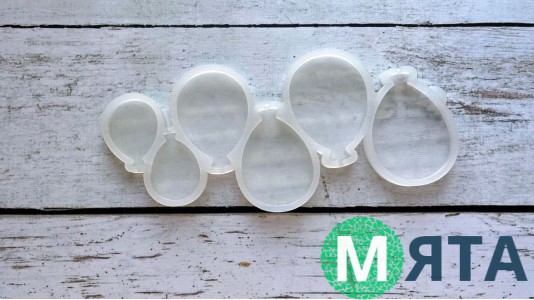 Силіконовий молд для льодяників Повітряні Кулі