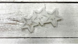 Силіконовий молд для льодяників Зірки №2