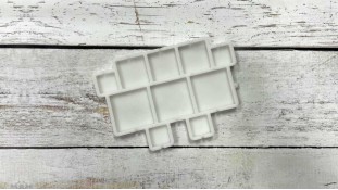 Силіконовий молд Квадрати, 10шт