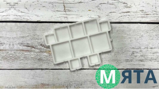 Силіконовий молд Квадрати, 10шт
