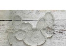 Силіконовий молд Зайчик з морквою