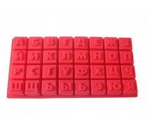 Силіконова форма для випічки Алфавіт російський