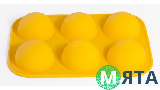 Силіконова форма Півсфери середні