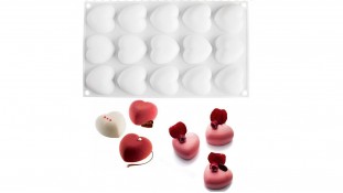 Силіконова форма для євродесертів Amorini Mini