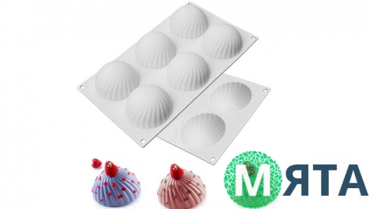 Силіконова форма для євродесертів Parfum