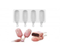 Силіконова форма для морозива Ескімо