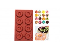 Силіконова форма для пончиків, 8 шт