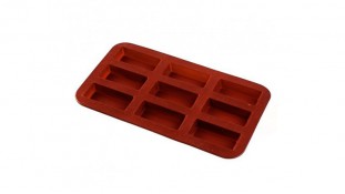 Силіконова форма Іриска довга, 9 шт