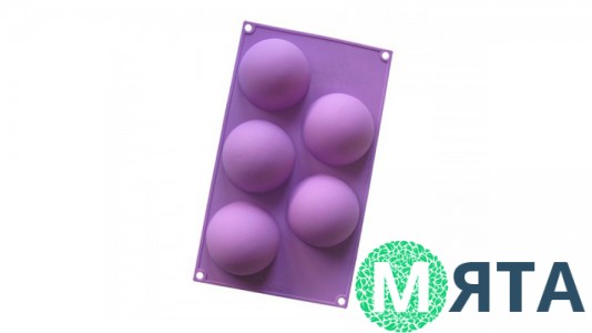 Силіконова форма Півсфери 7,5 см