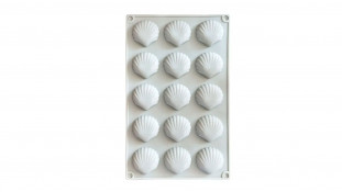 Силіконова форма Мушлі, 15 шт