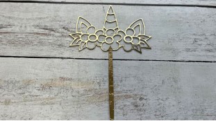 Топпер Єдиноріг №2, картон