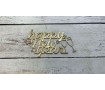Топпер "Happy New Year" №1, картон