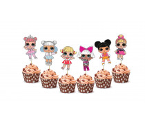 Міні-Топпери Ляльки Лол, картон