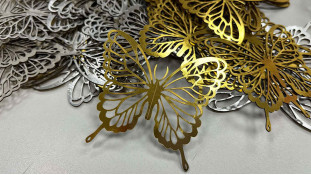 Топпер Метелик 7см, картон