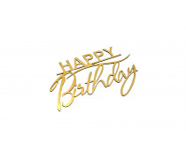 Топпер Happy Birthday №31, полістирол