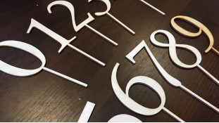 Топпер-цифра, дерево