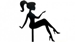 Топпер Дівчина 3, пластик