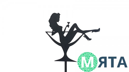 Топпер Дівчина 4, пластик