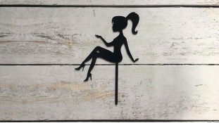 Топпер Дівчина 5, акрил