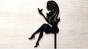 Топпер Дівчина 8, акрил