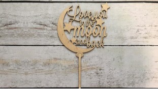 Топпер До Місяця, дерево