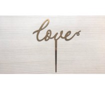 Топпер Love №3, картон