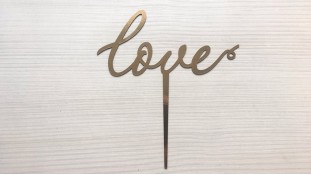 Топпер Love №3, картон