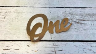 Топпер One без палички, картон