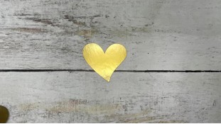 Топпер Серце №2, картон