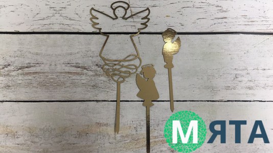 Топпери Ангели №1, картон