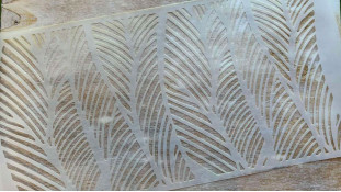 Трафарет Візерунок №10, 29х15 см