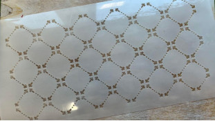 Трафарет Візерунок №11, 29х15 см