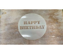 Трафарет для Бенто, Happy Birthday #3