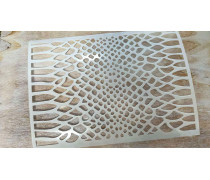 Трафарет Рептилія, 20х15 см