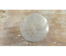 Трафарет Дві руки, 12 см