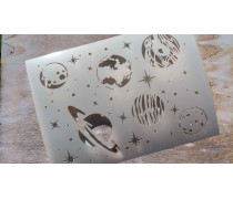 Трафарет Планети, 20х15 см