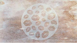 Трафарет Губки маленькі, 12 см