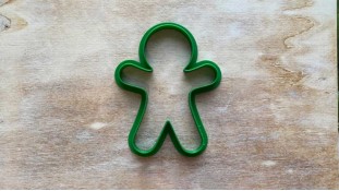 Вирубка Пряниковий Чоловічок №1